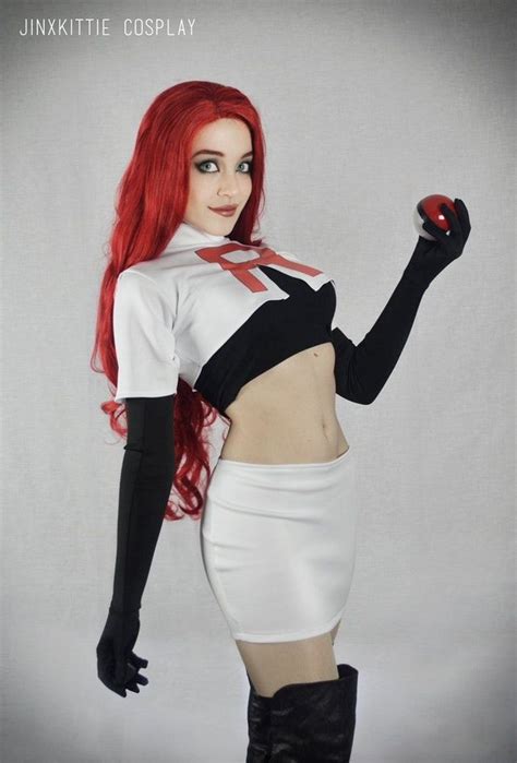 Vrcosplayx Anna De Ville as Pokemon Team Rockets Jessie